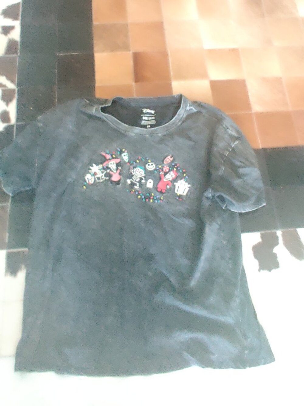 Her Universe Nightmare before Christmas GLOW IN THE DARK tee size 3x